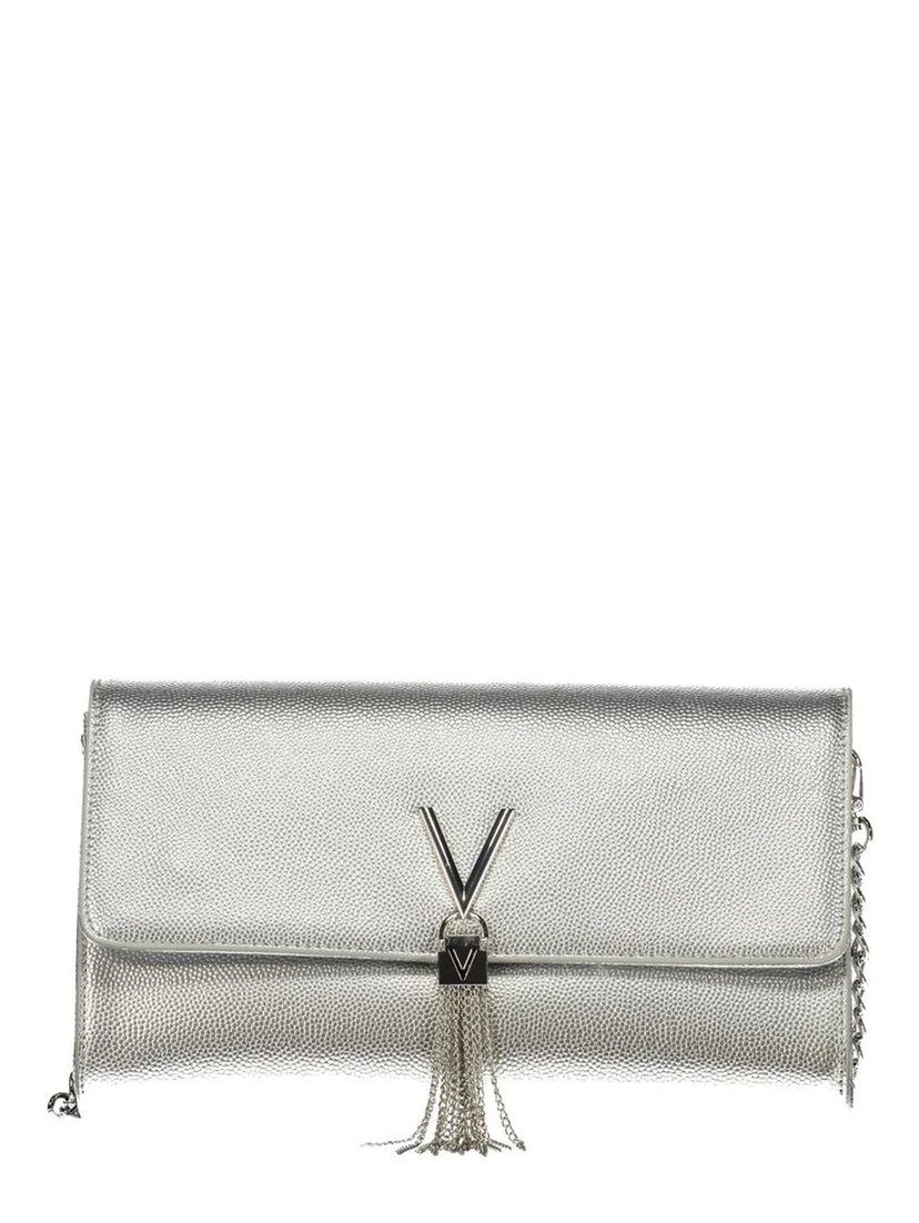 Gray Polyethylene Handbag
