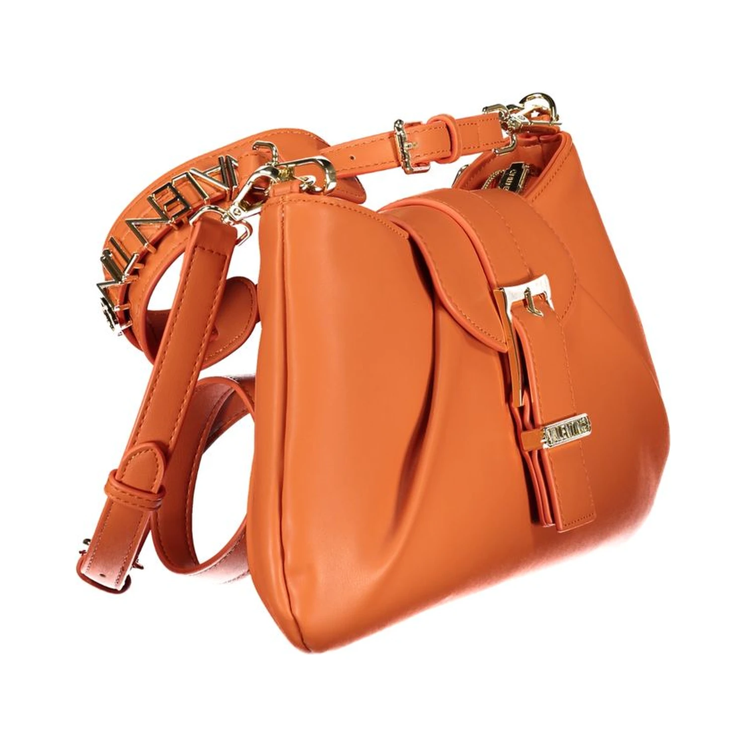 Orange Polyethylene Handbag