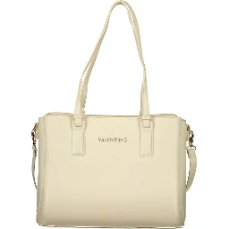 Beige Polyethylene Handbag