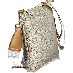 حقيبة يد من البولي إيثيلين البيج