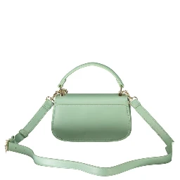 Green Polyethylene Handbag