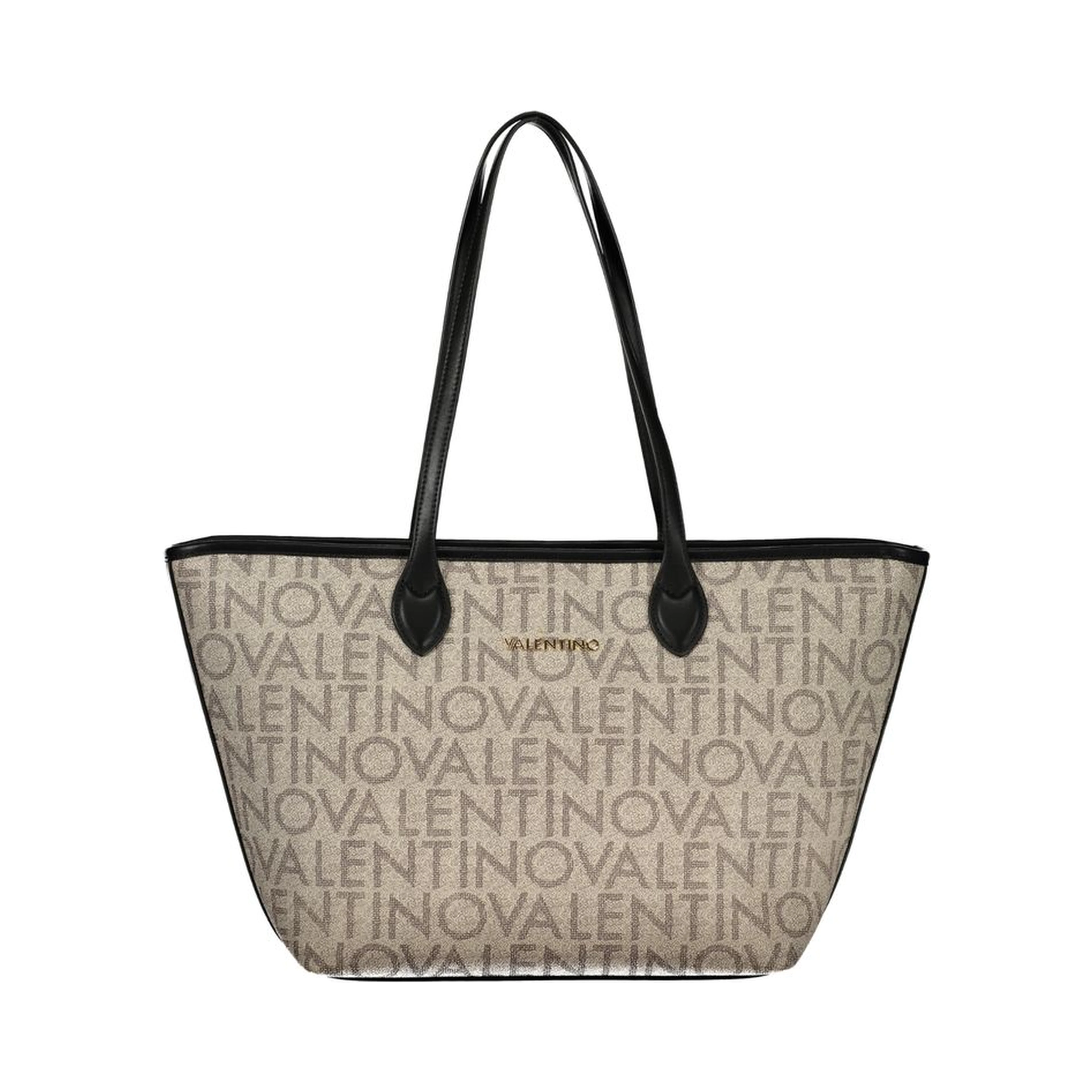 Beige Polyethylene Handbag
