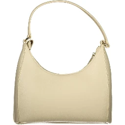 Beige Polyethylene Handbag