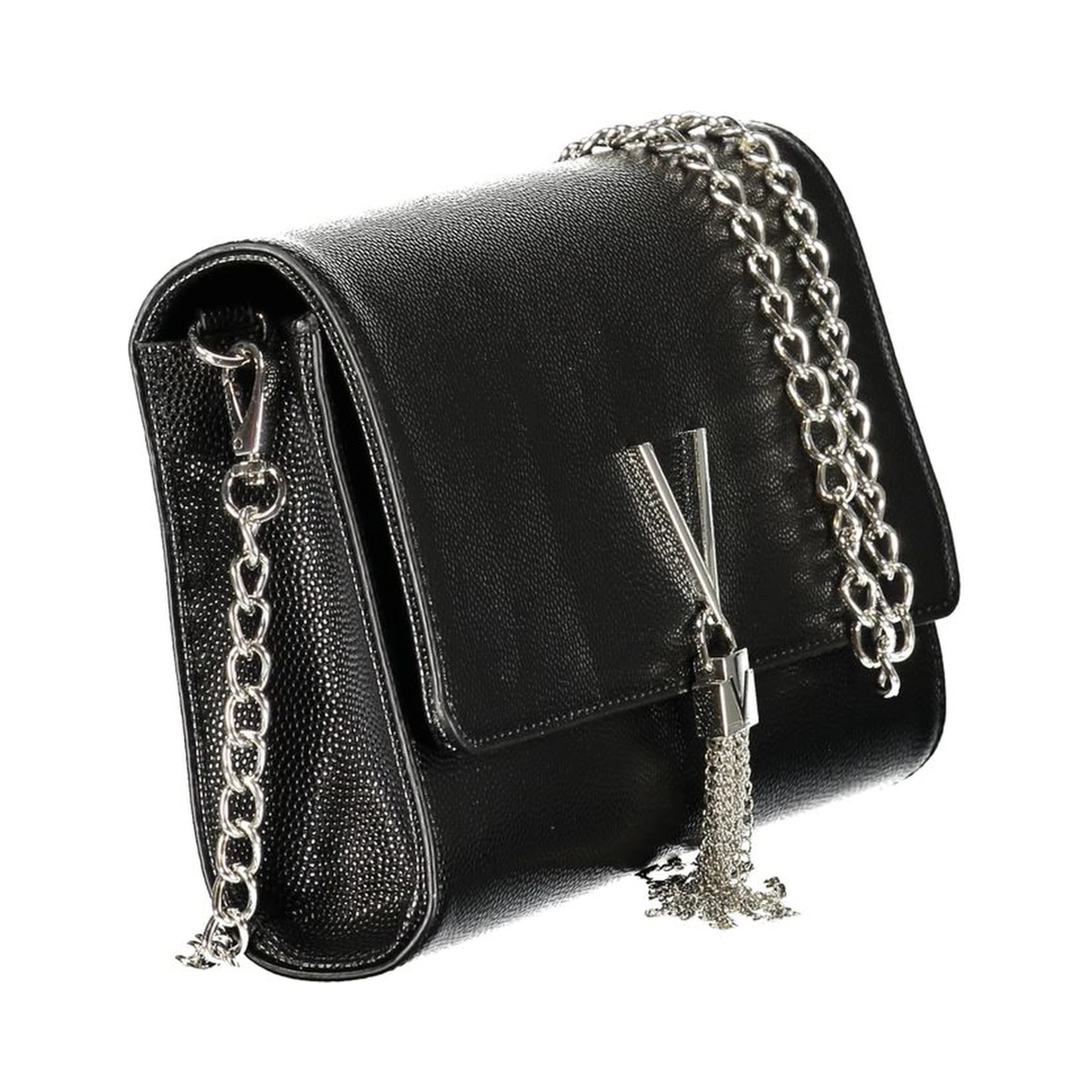 حقيبة يد من البولي إيثيلين الأسود