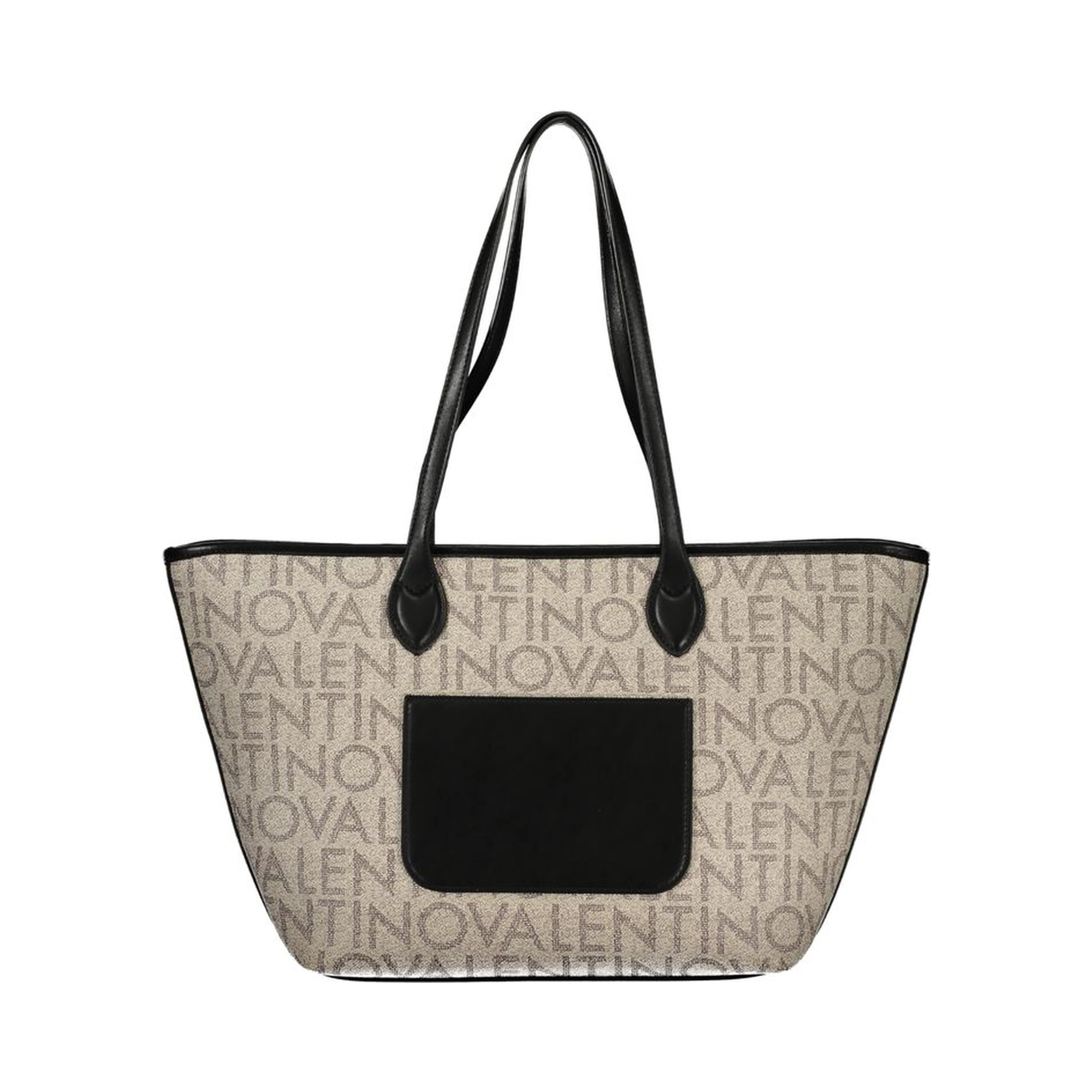 Beige Polyethylene Handbag