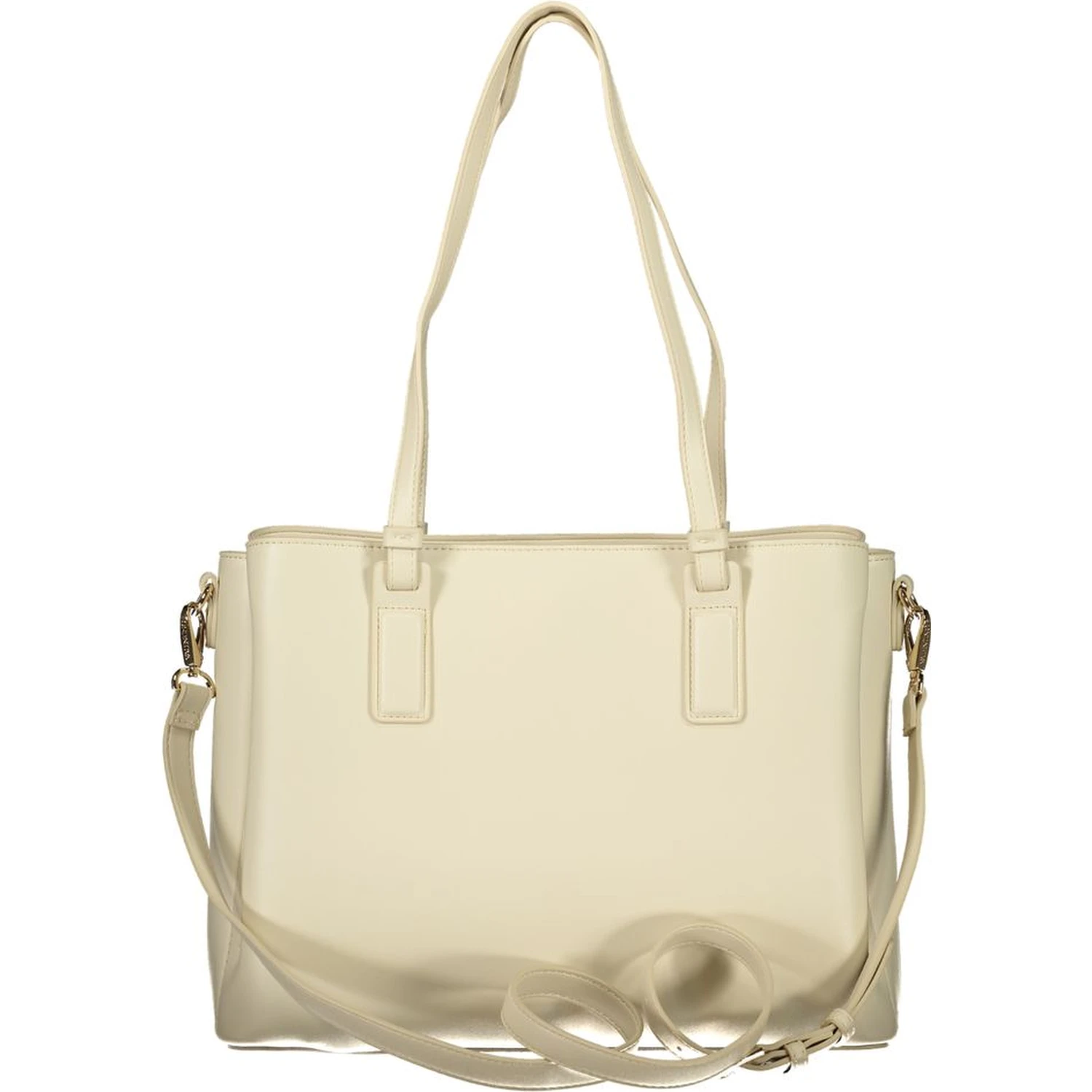Beige Polyethylene Handbag