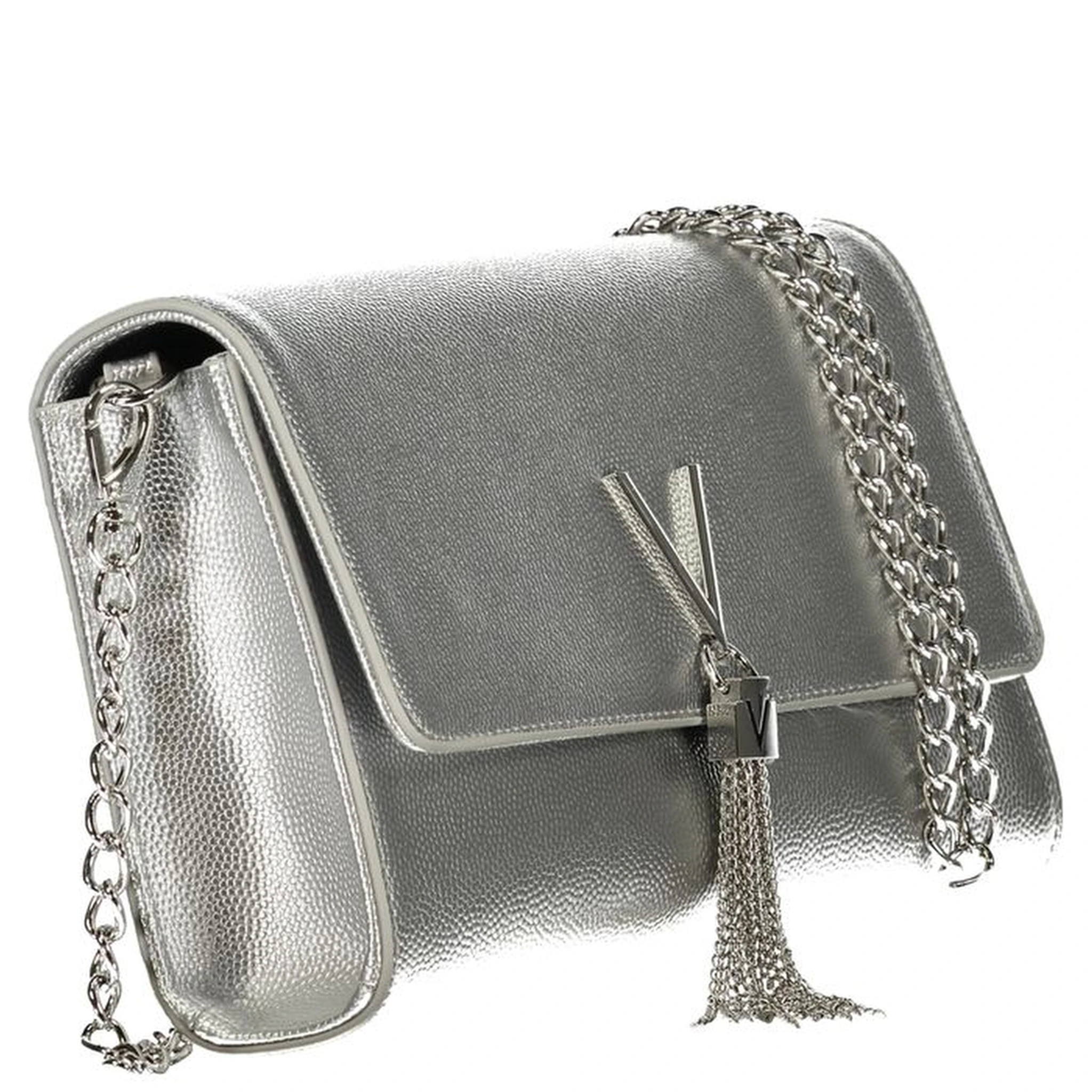 Gray Polyethylene Handbag