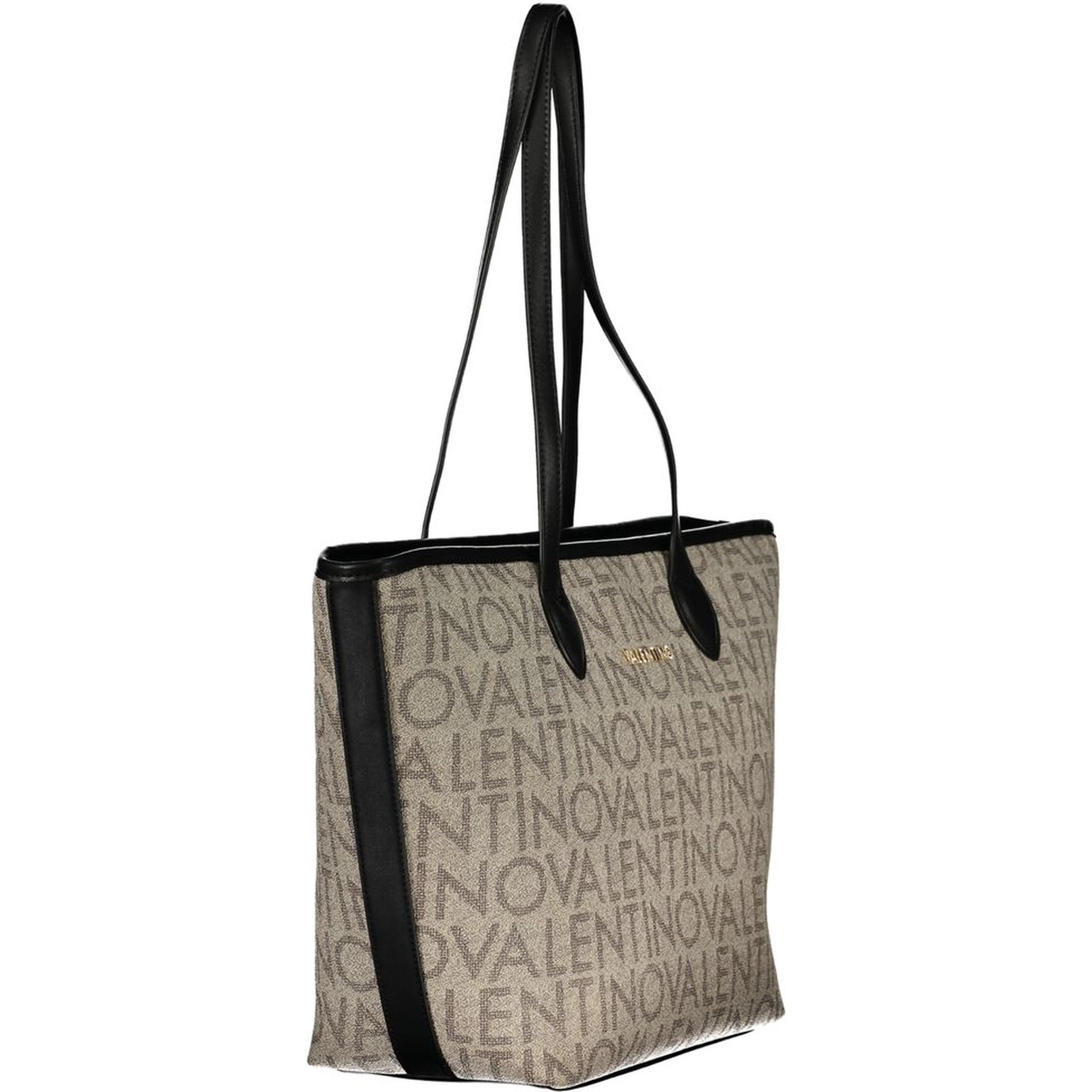 Beige Polyethylene Handbag