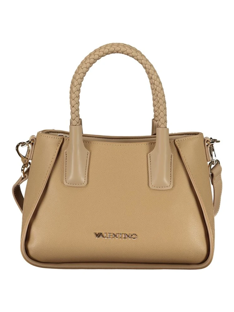 Beige Polyethylene Handbag