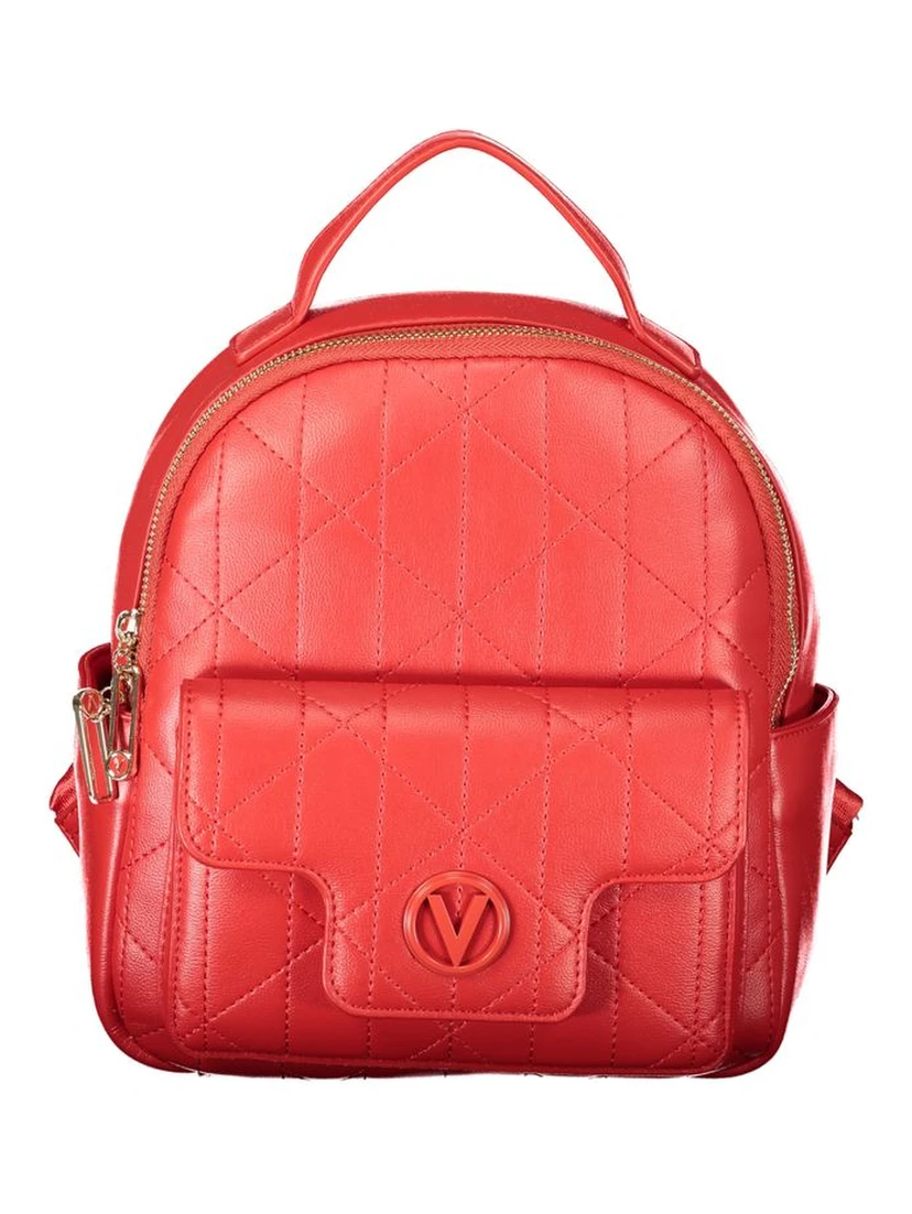 Red Polyethylene Backpack