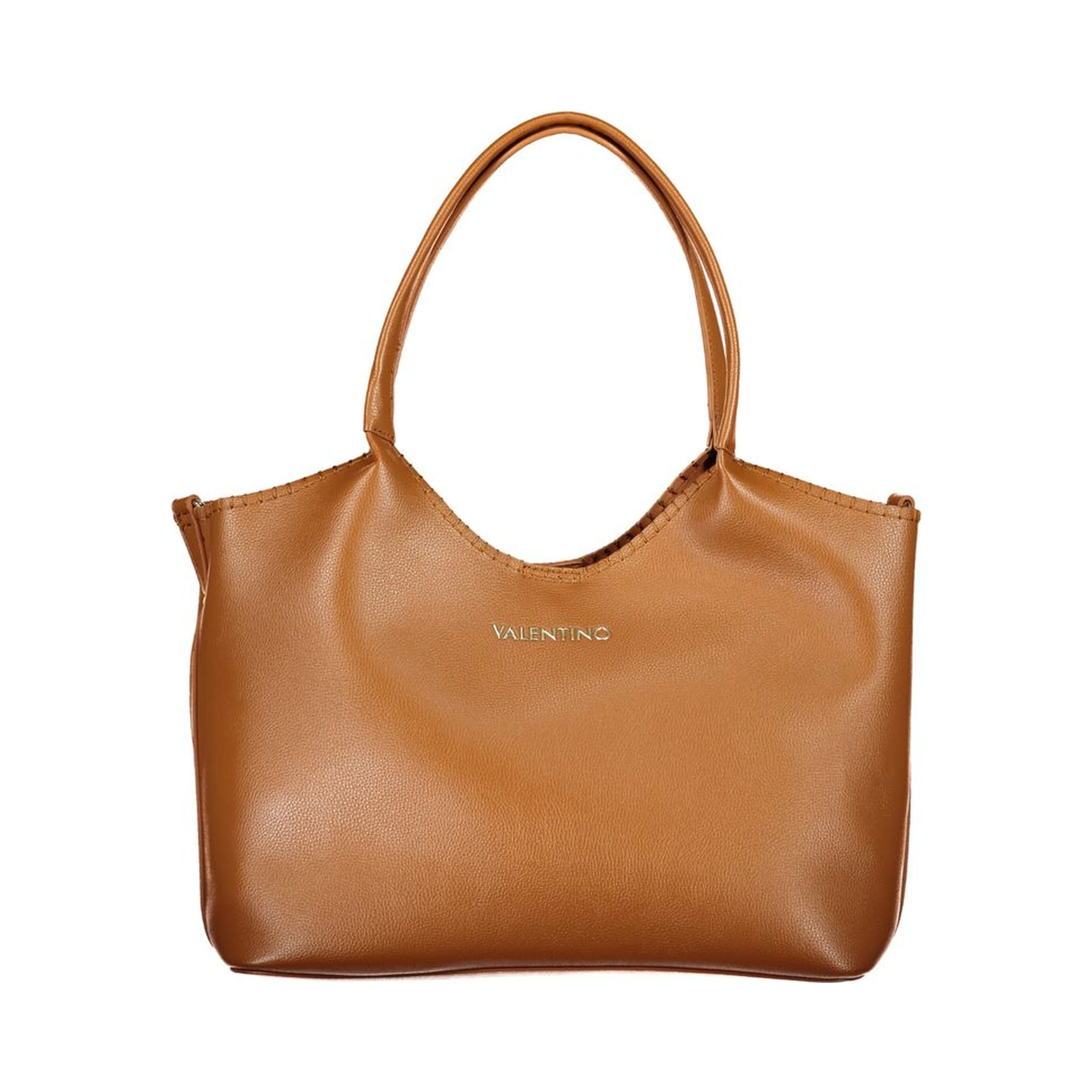 Brown Polyethylene Handbag