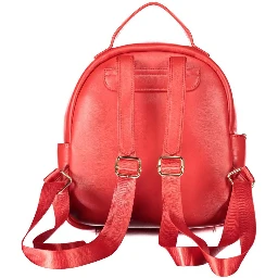Red Polyethylene Backpack