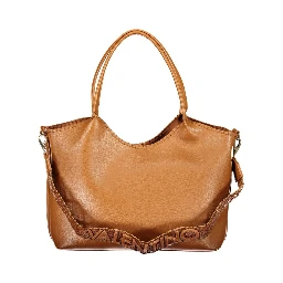 Brown Polyethylene Handbag
