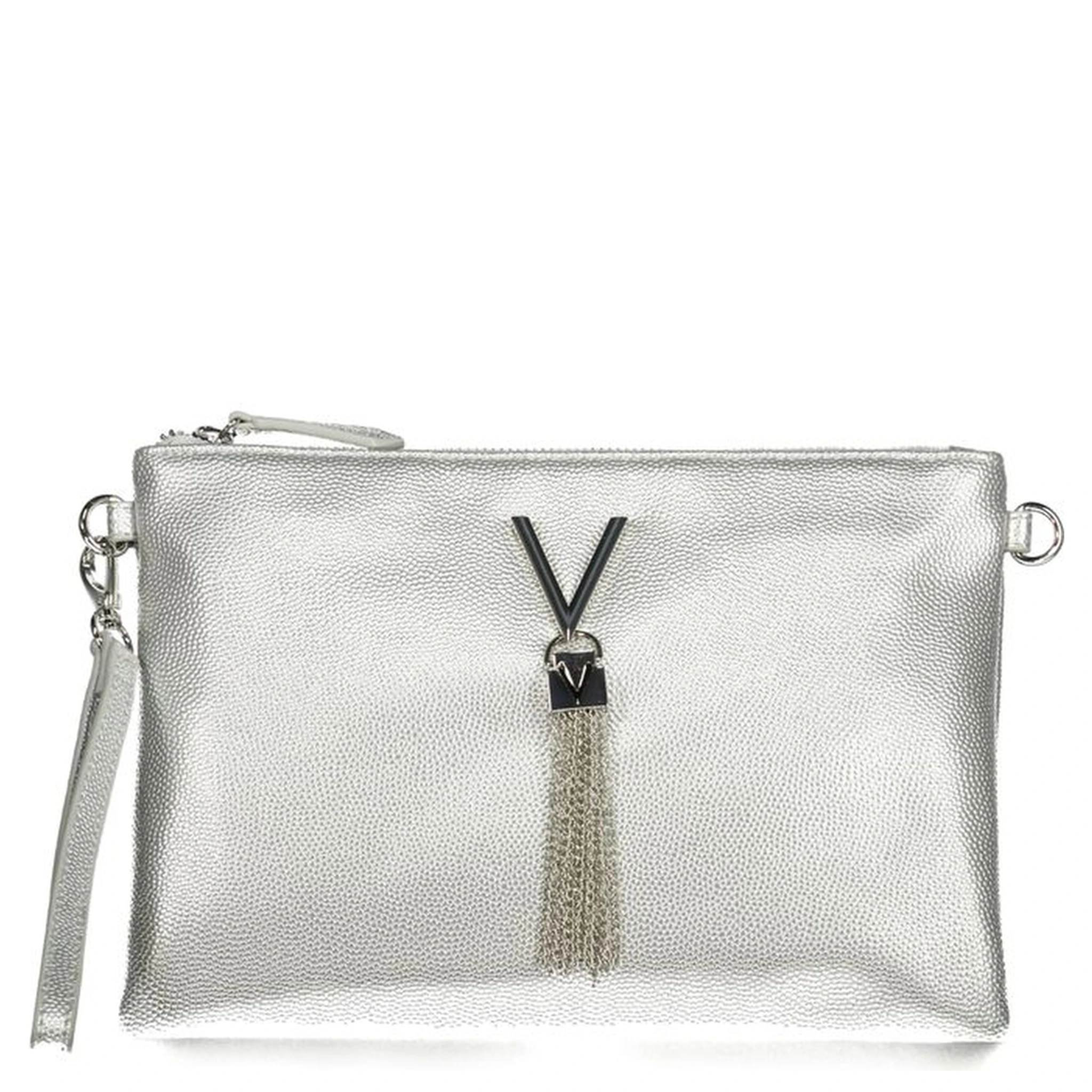Gray Polyethylene Handbag