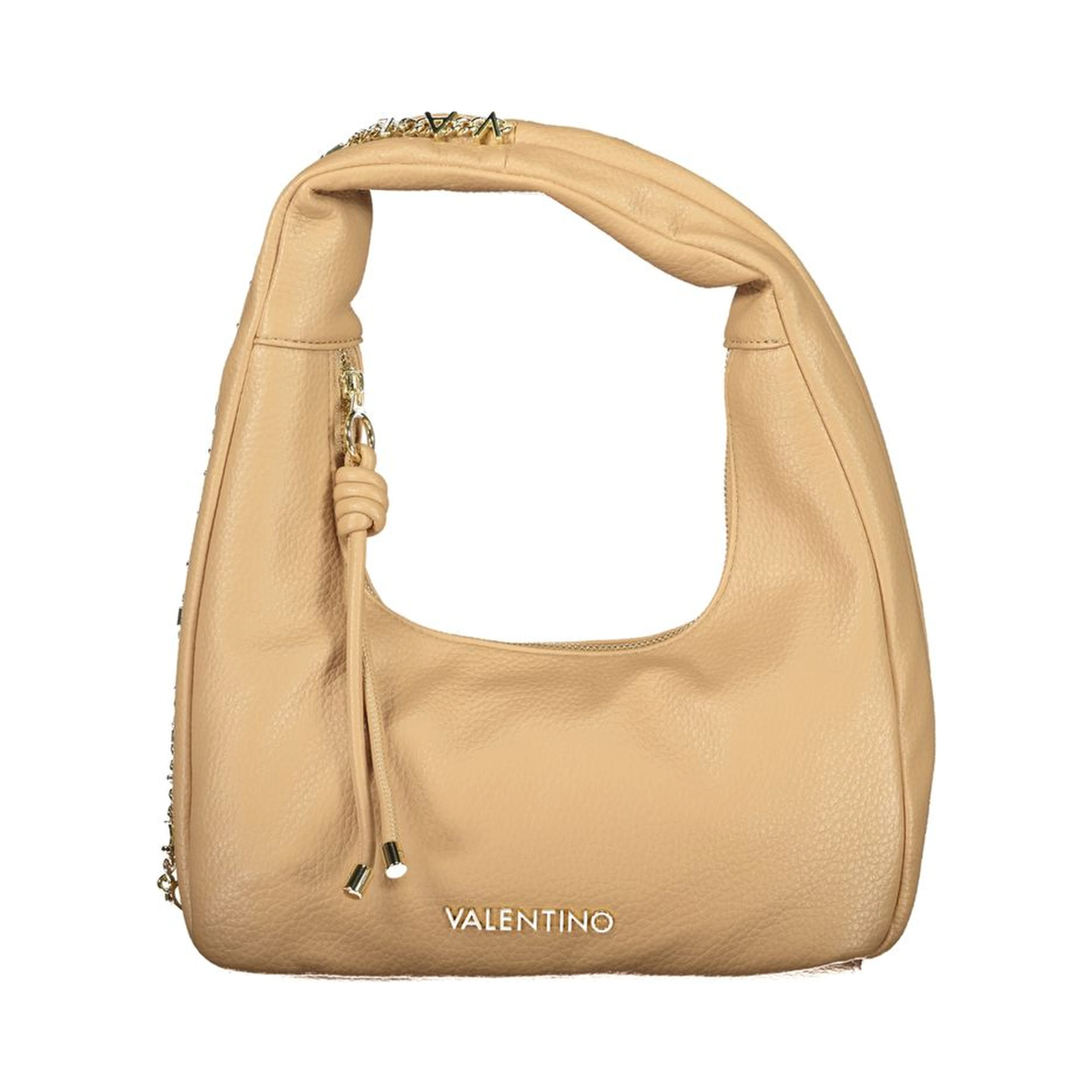 Beige Polyethylene Handbag