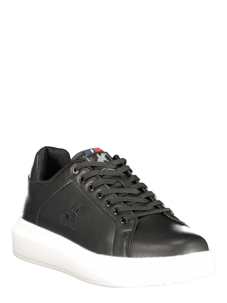 Black Polyester Athletic Sneakers alternative