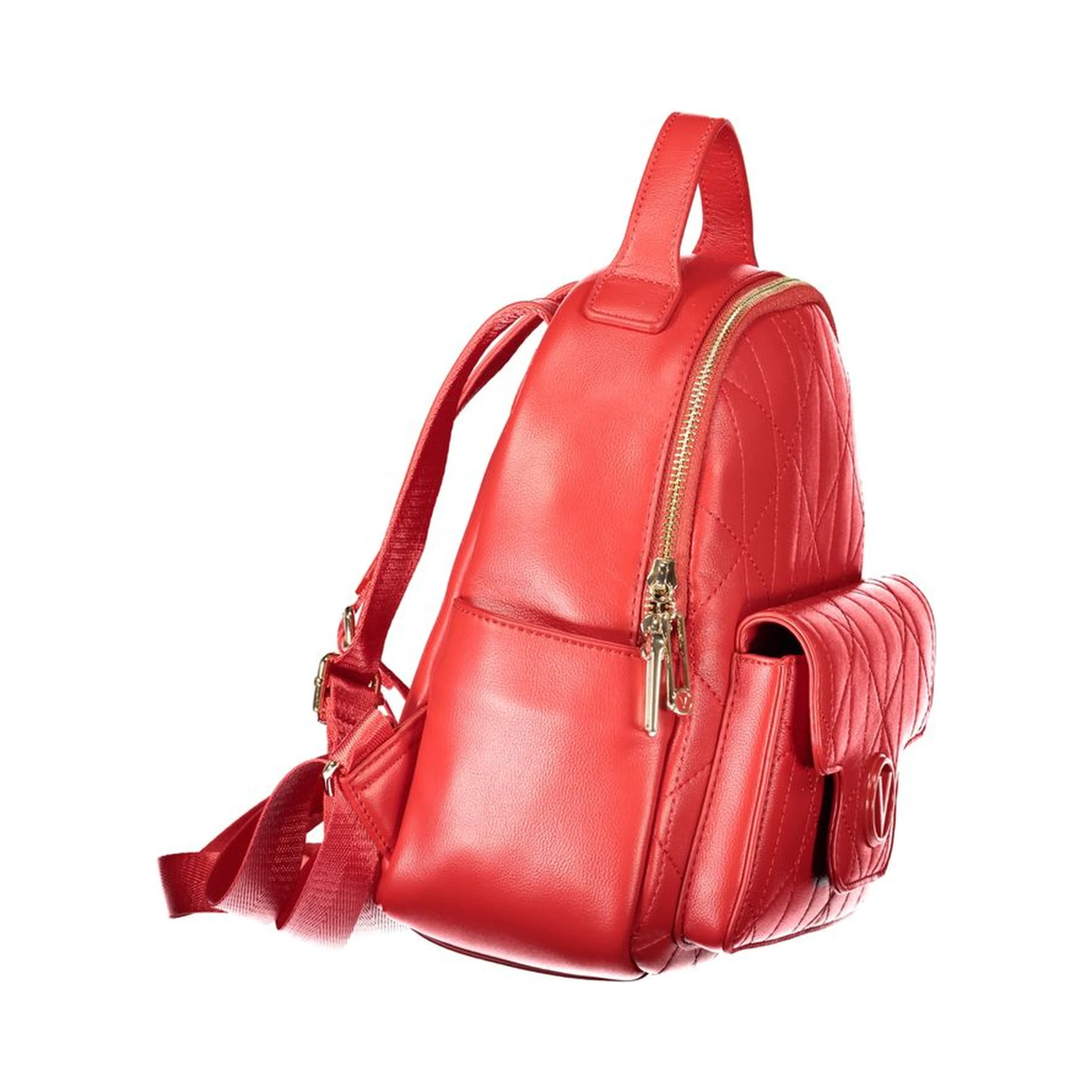 Red Polyethylene Backpack