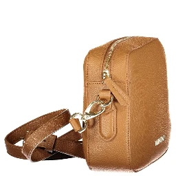 Brown Polyethylene Handbag