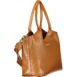 Brown Polyethylene Handbag