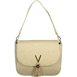 Beige Polyethylene Handbag