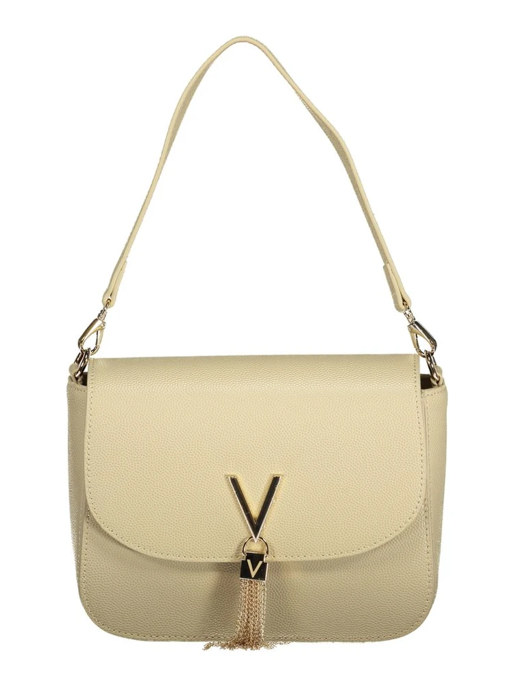 Beige Polyethylene Handbag
