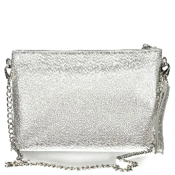 Gray Polyethylene Handbag