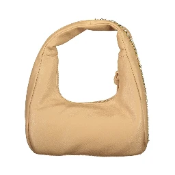Beige Polyethylene Handbag
