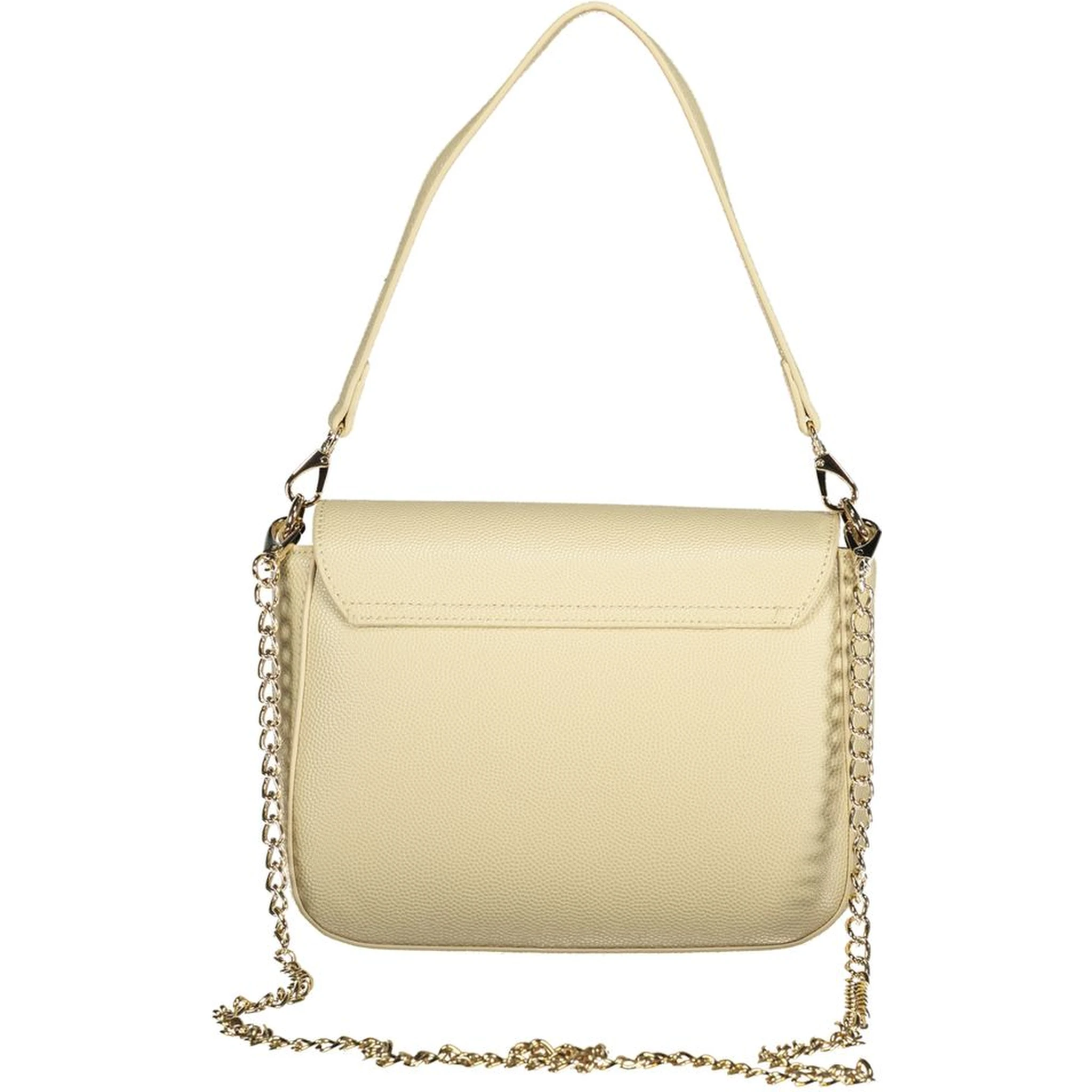 Beige Polyethylene Handbag