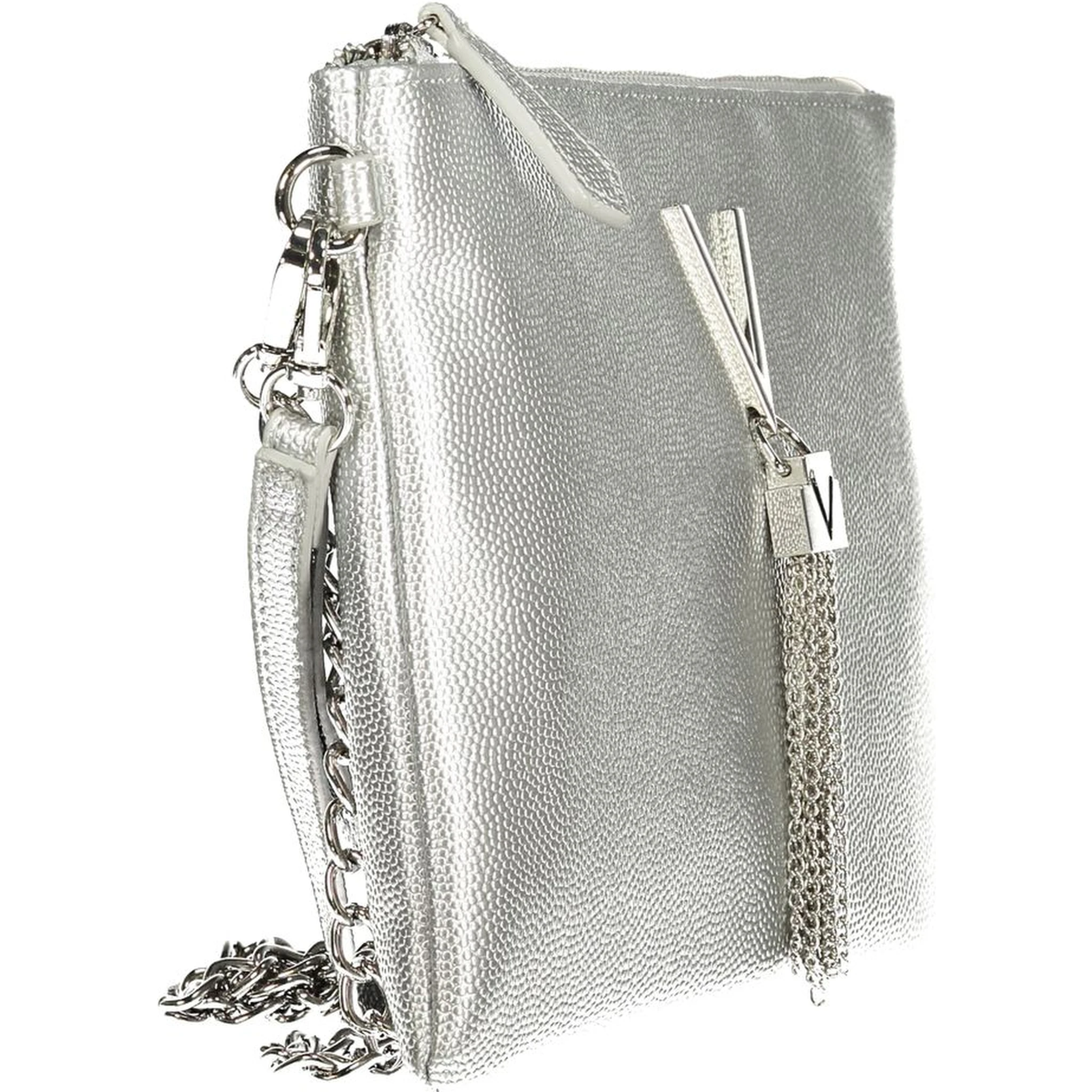 Gray Polyethylene Handbag