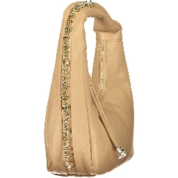 Beige Polyethylene Handbag
