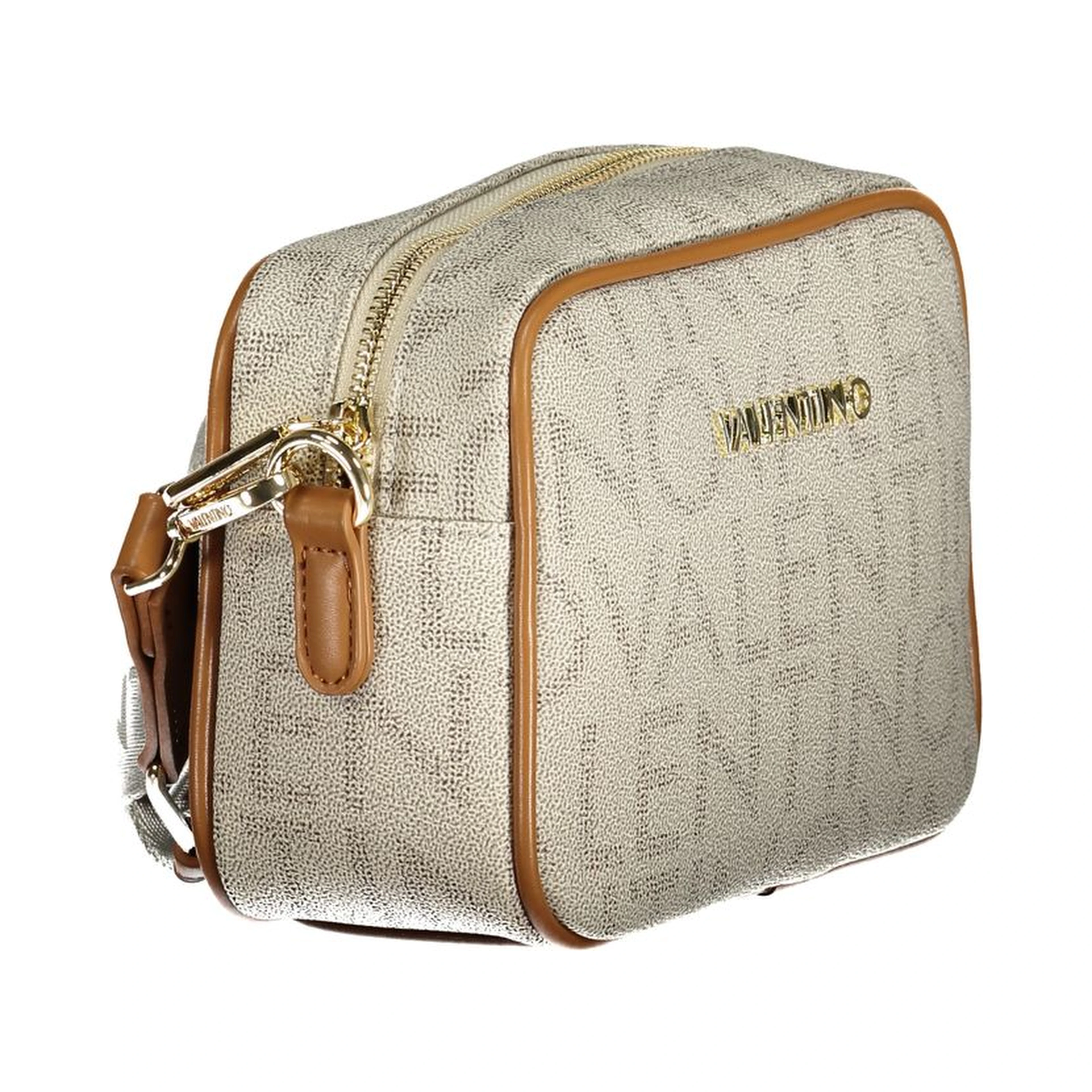 Beige Polyethylene Handbag