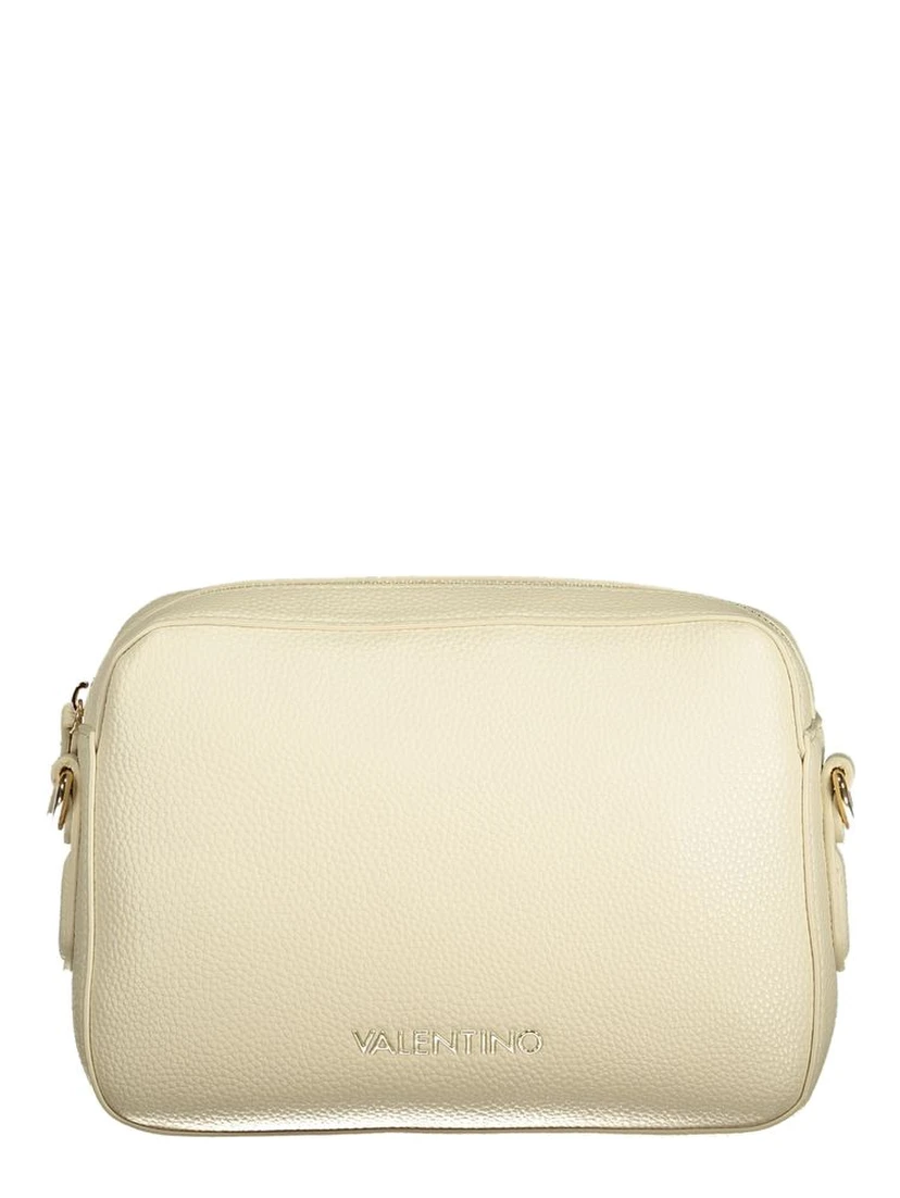 Beige Polyethylene Handbag