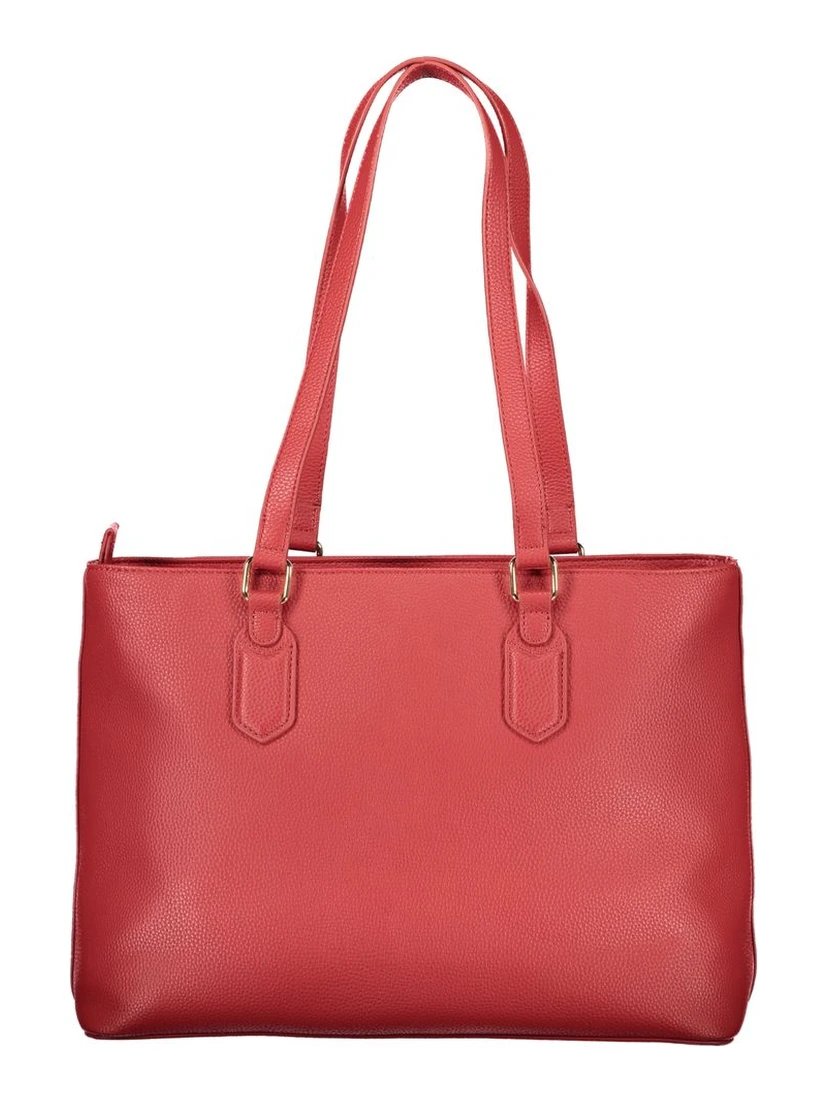 Red Polyethylene Handbag