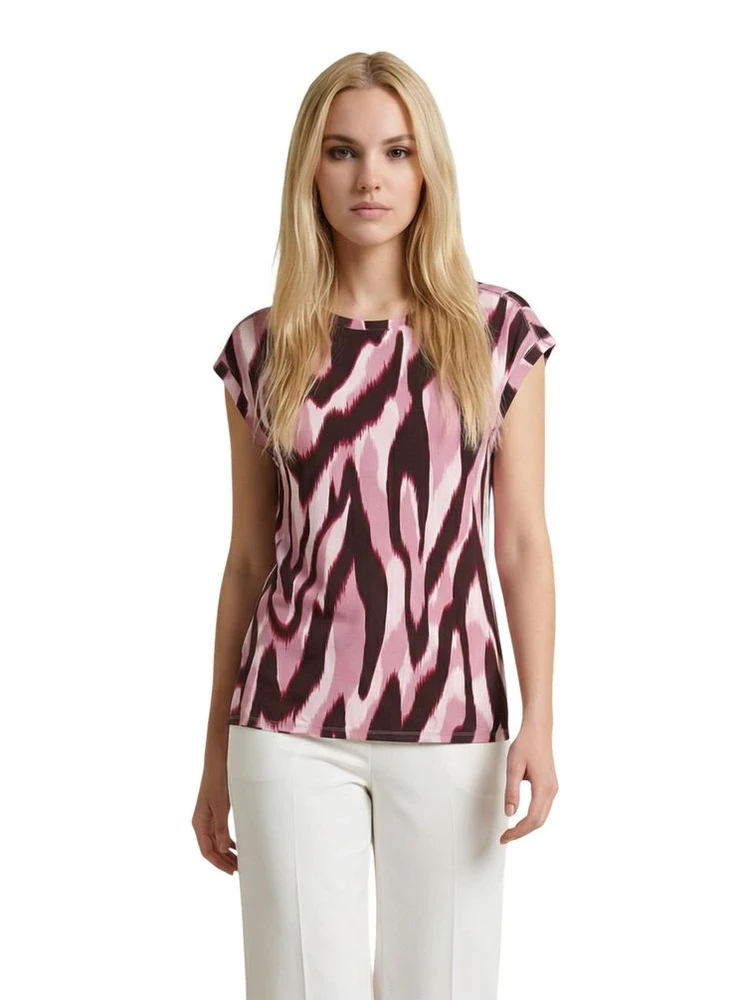 Multicolor Viscose Blouse