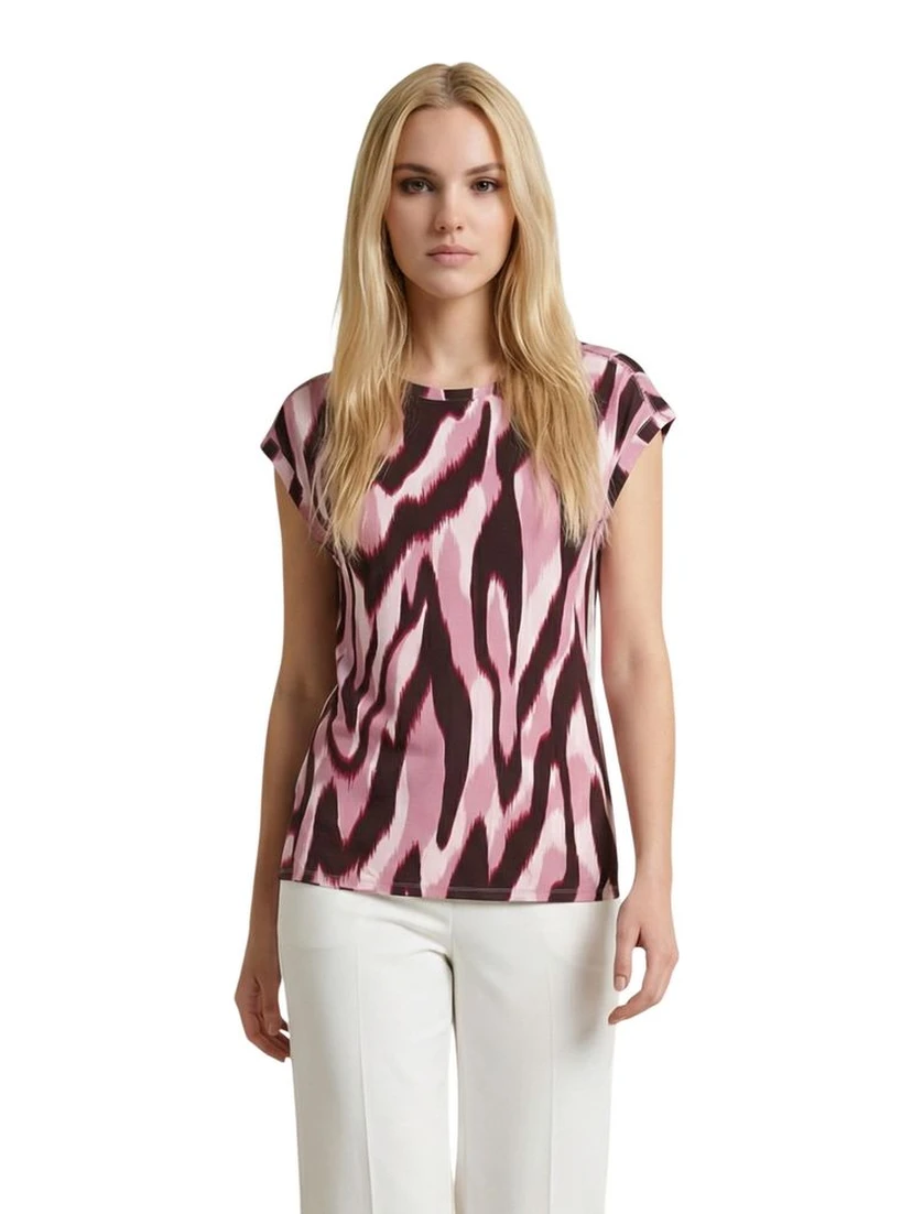 Multicolor Viscose Blouse