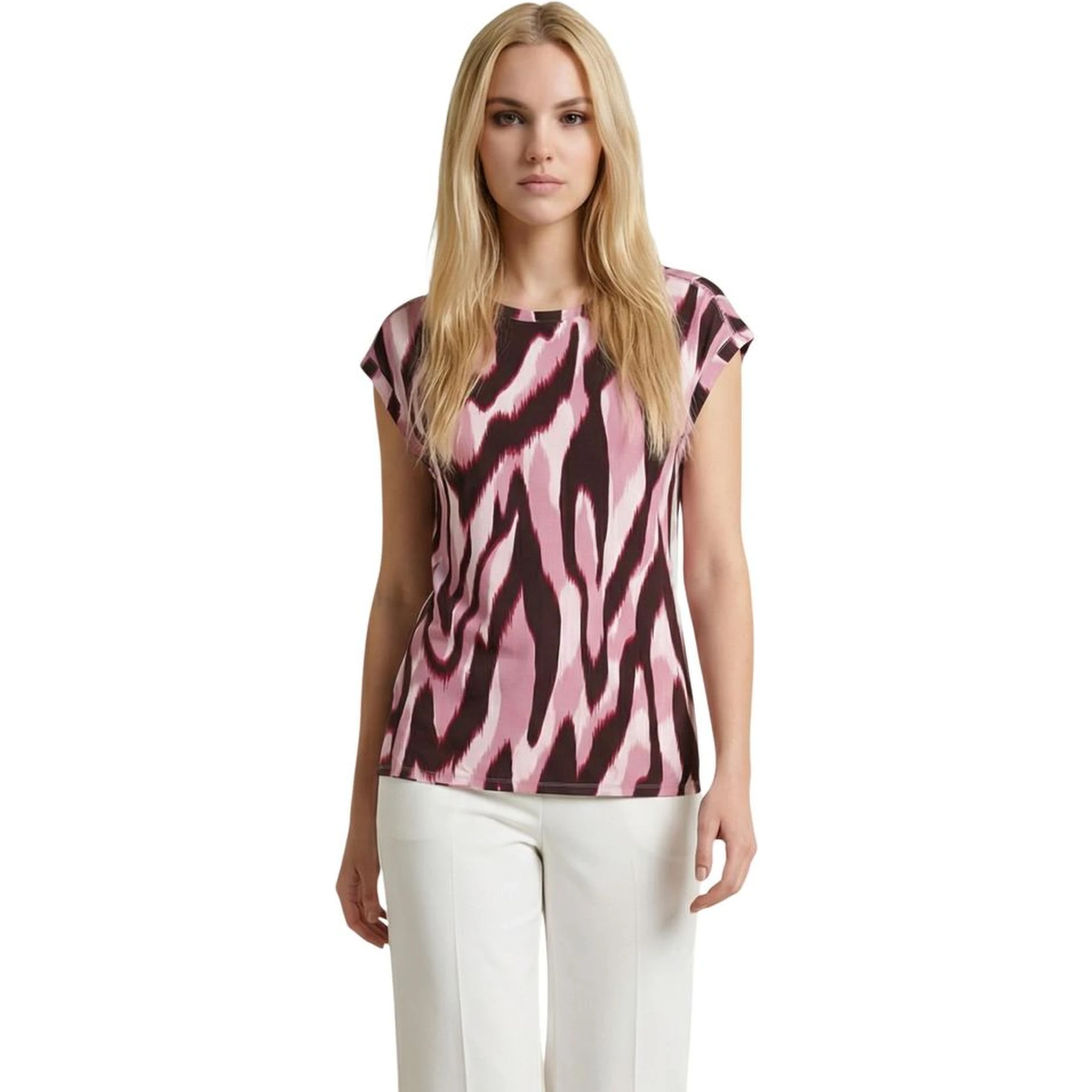Multicolor Viscose Blouse