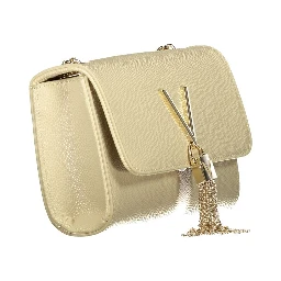 Beige Polyethylene Handbag