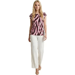 Multicolor Viscose Blouse