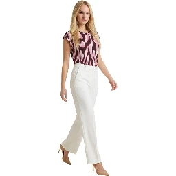 Multicolor Viscose Blouse