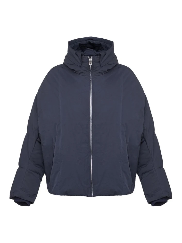 سترة خارجية زرقاء من البولياميد