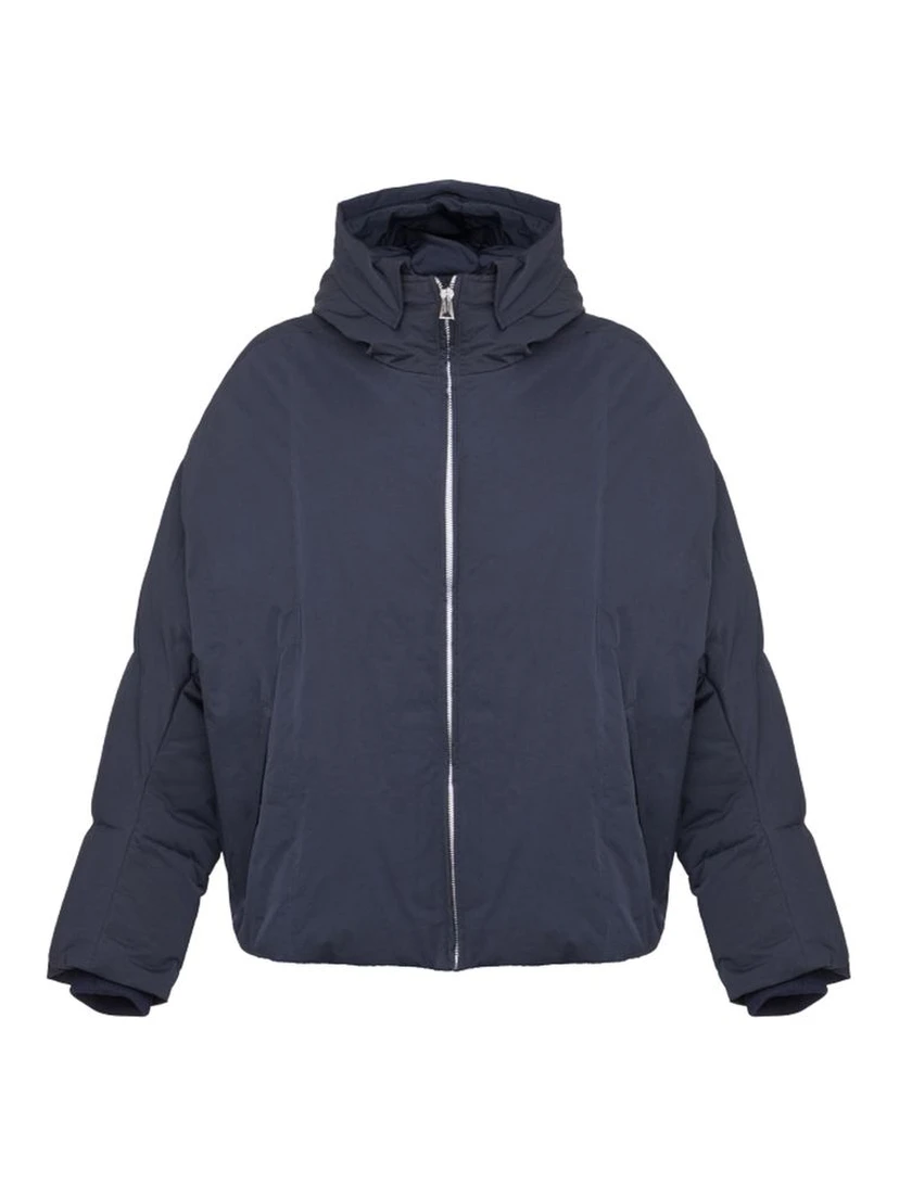 سترة خارجية زرقاء من البولياميد