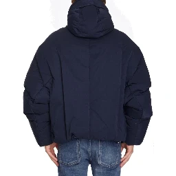 سترة خارجية زرقاء من البولياميد