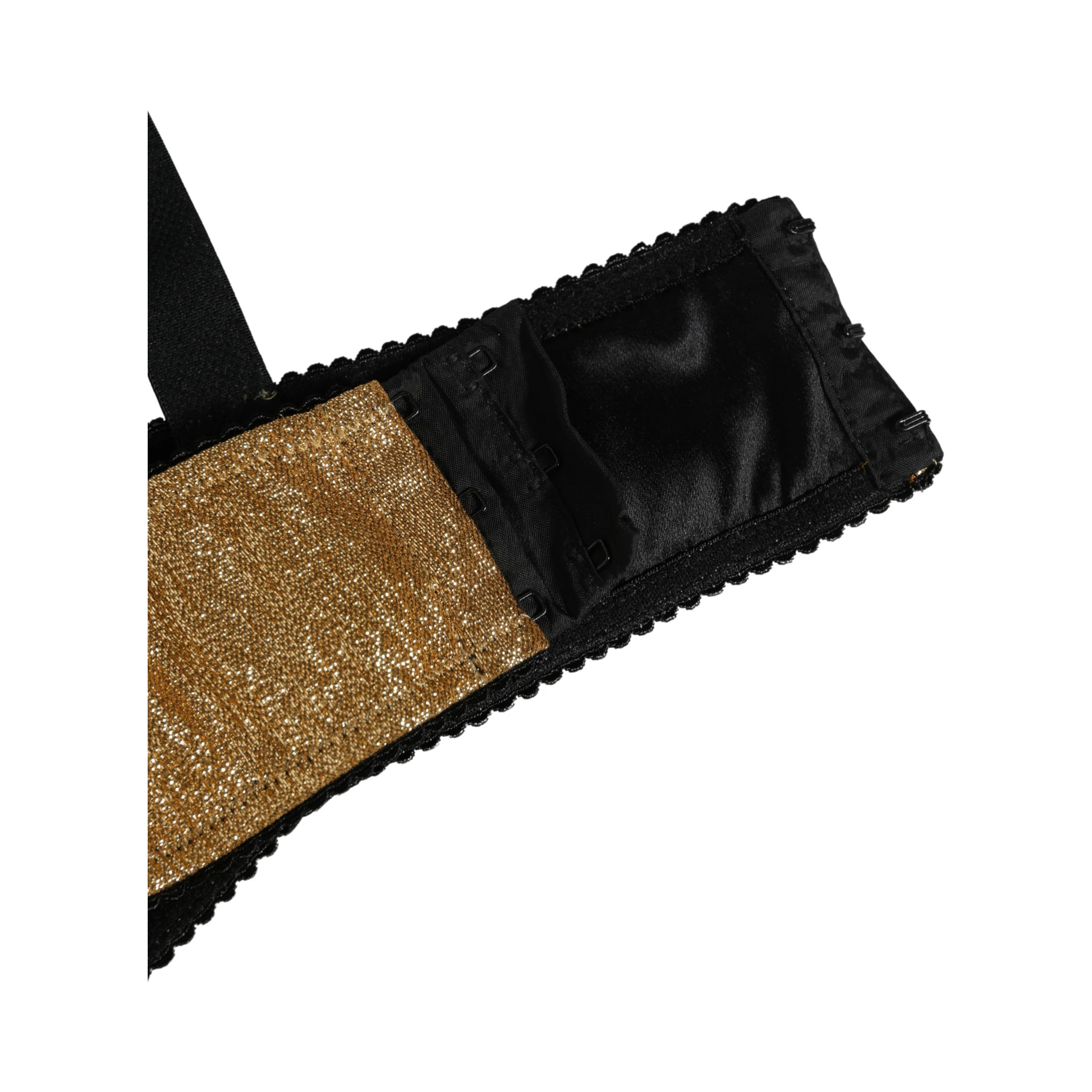 Gold Semi-Pad Underwire Balconette Bra Underwear