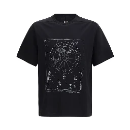 تيشيرت قطني أسود