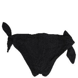 Swimwear Black Side-Tie Bikini Bottom DG Logo