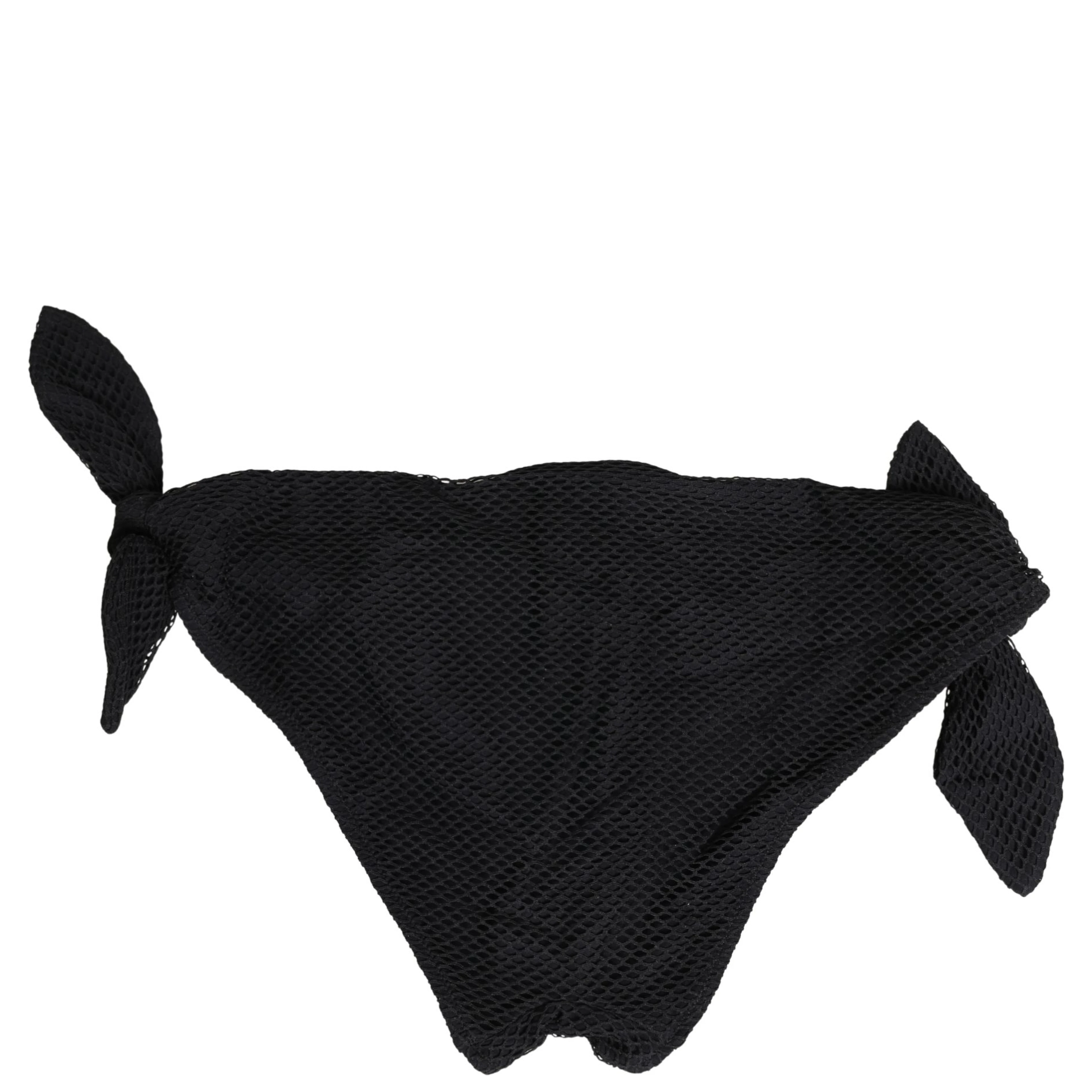 Swimwear Black Side-Tie Bikini Bottom DG Logo