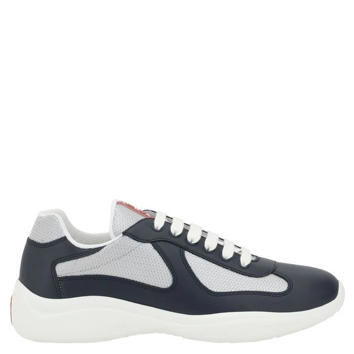 Blue Calf Leather Bos Taurus Athletic Sneakers