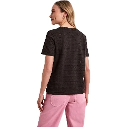 تي شيرت قطني بني