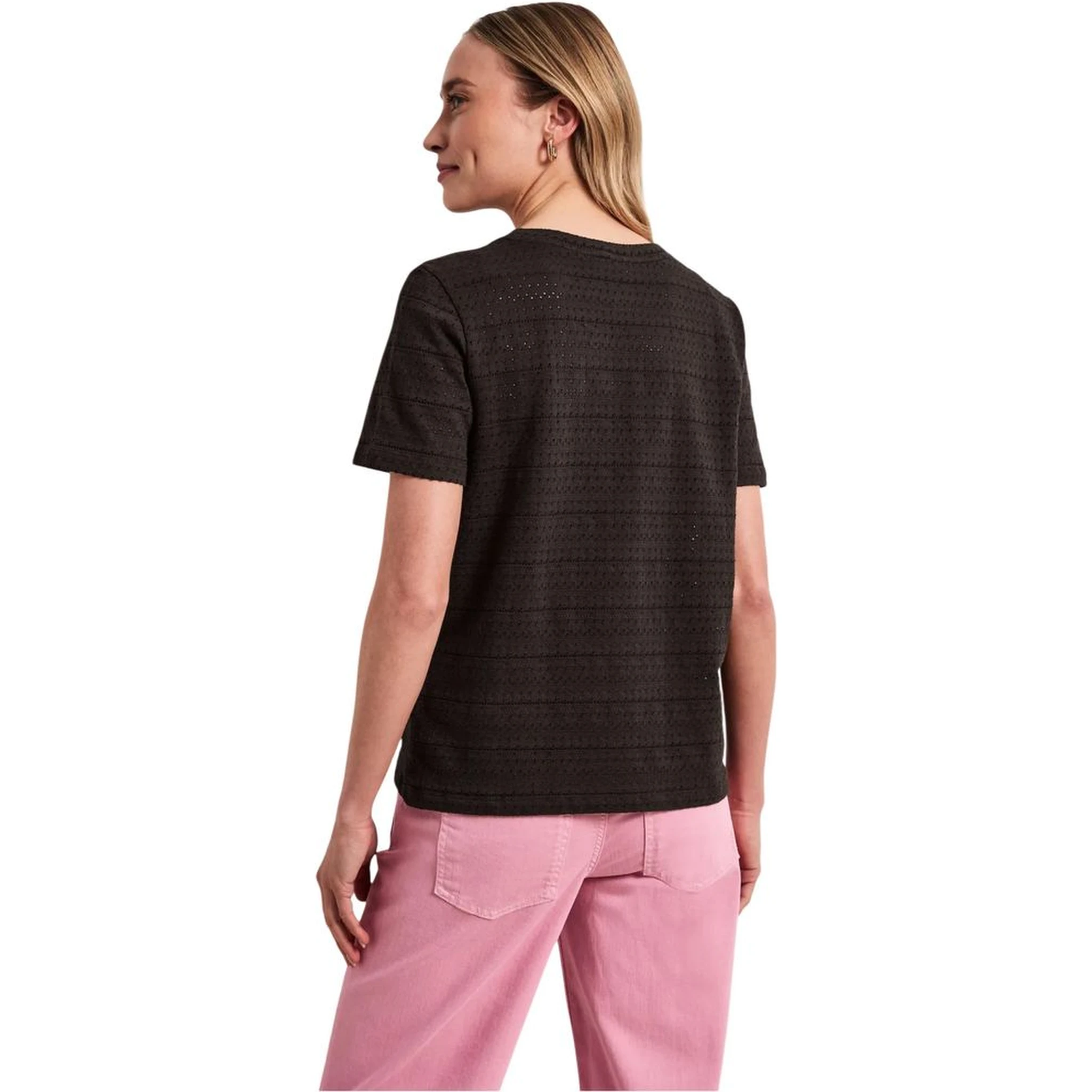 تي شيرت قطني بني