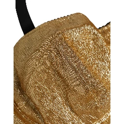 Gold Semi-Pad Underwire Balconette Bra Underwear
